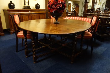 Engelse hangoor tafel met dubbele "gates" - MR4026.JPG